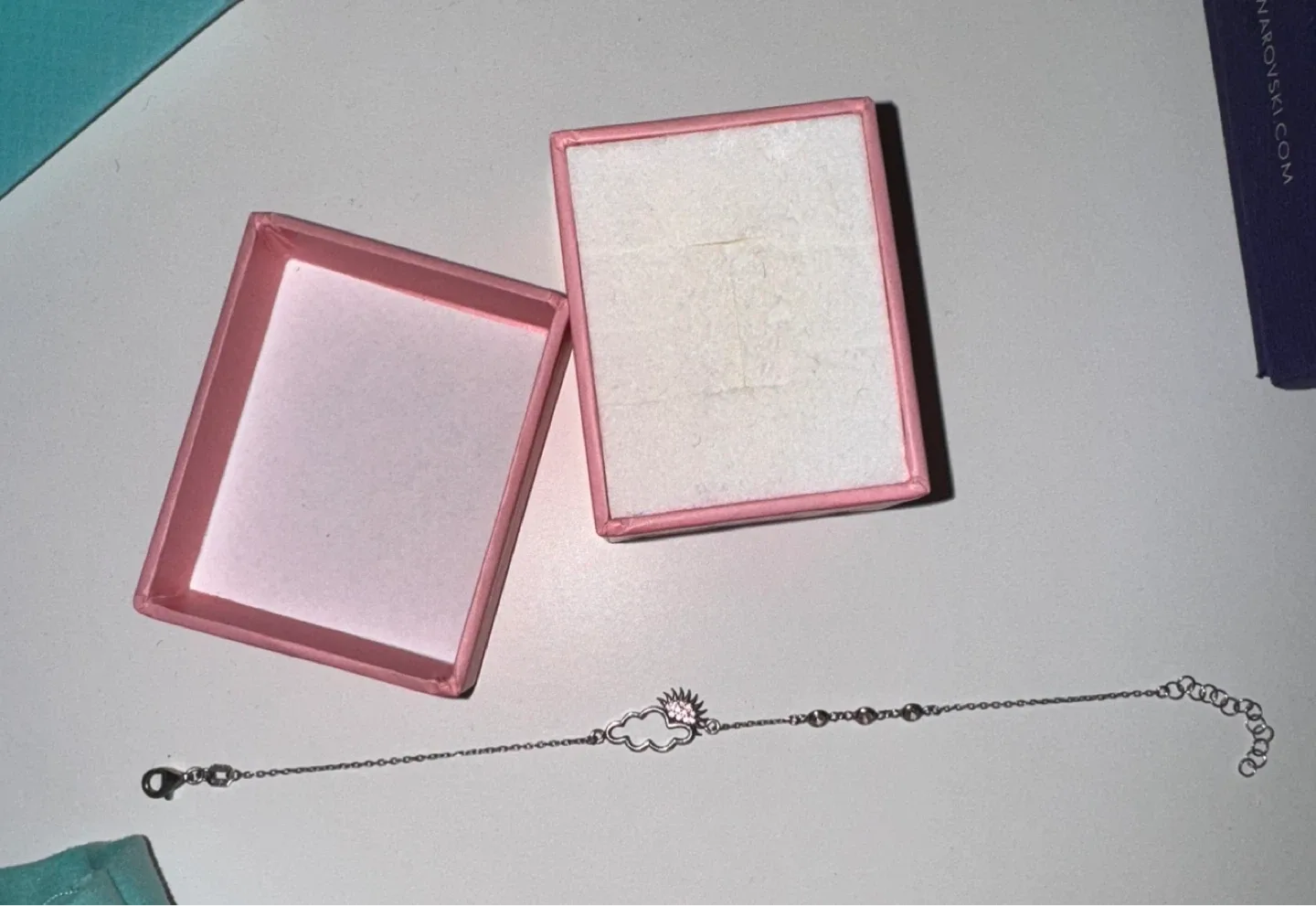 925 silver Sun and Cloud Bracelet with Box thumbnail