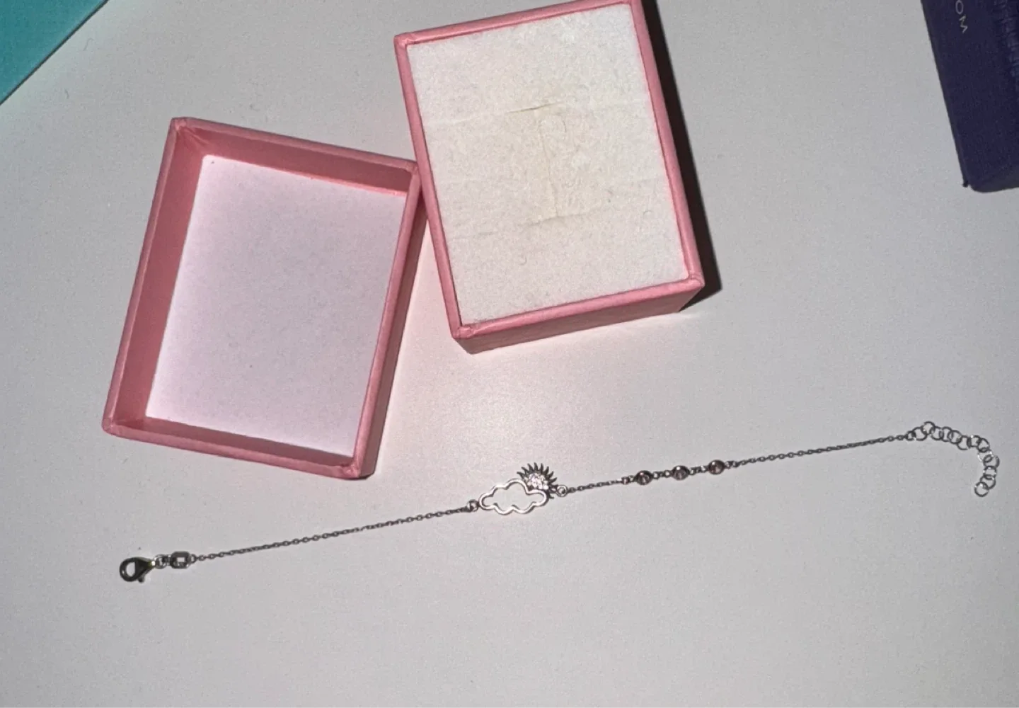 925 silver Sun and Cloud Bracelet with Box image indicator(2)