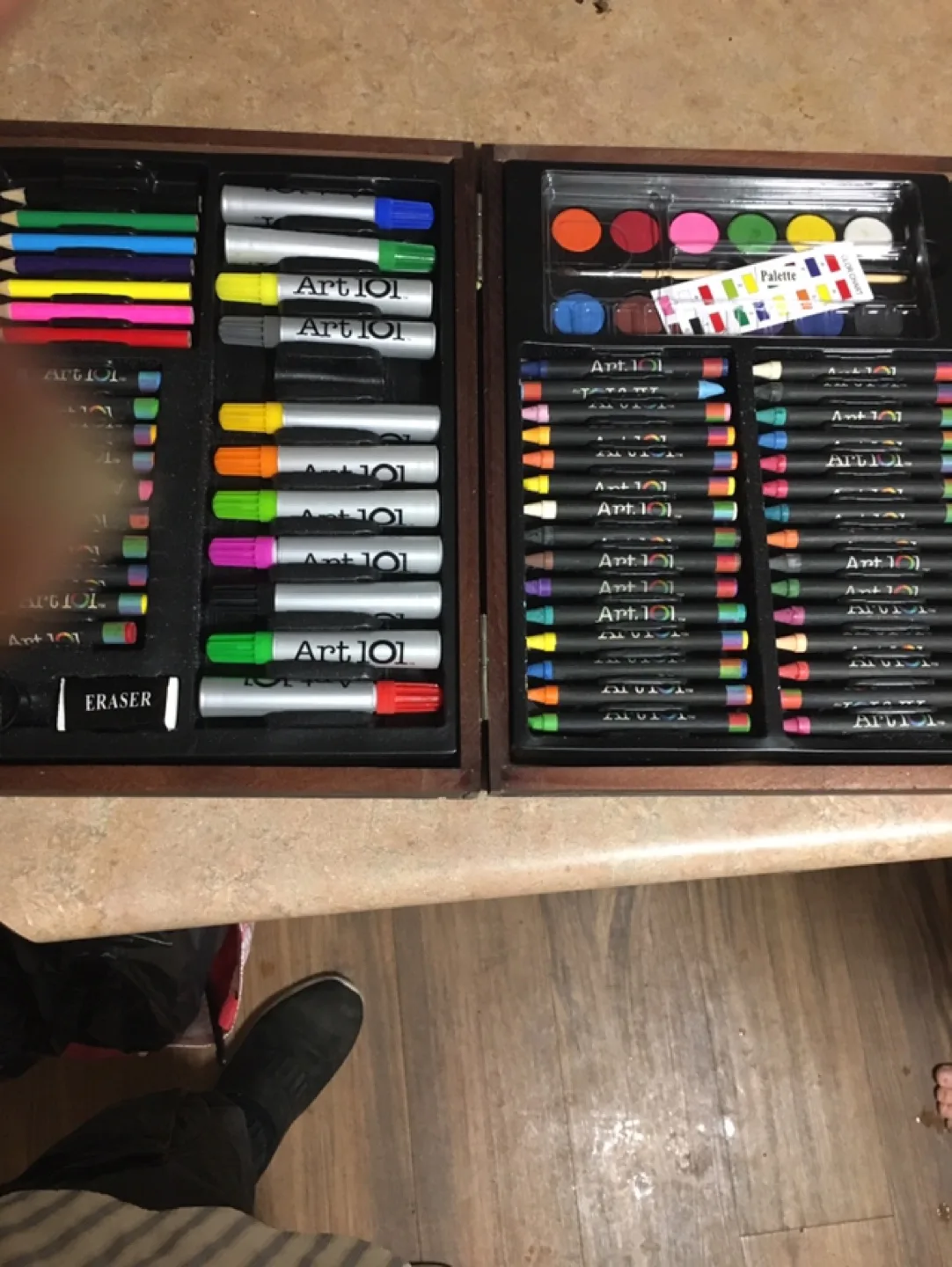 Art 101 Wood Art Set - Kit d'artiste en bois image indicator(2)