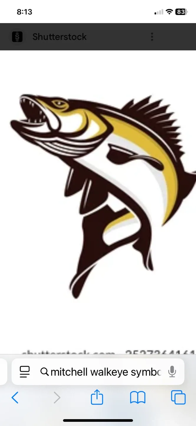 Hand Carved Wooden Walleye Fish image indicator(2)