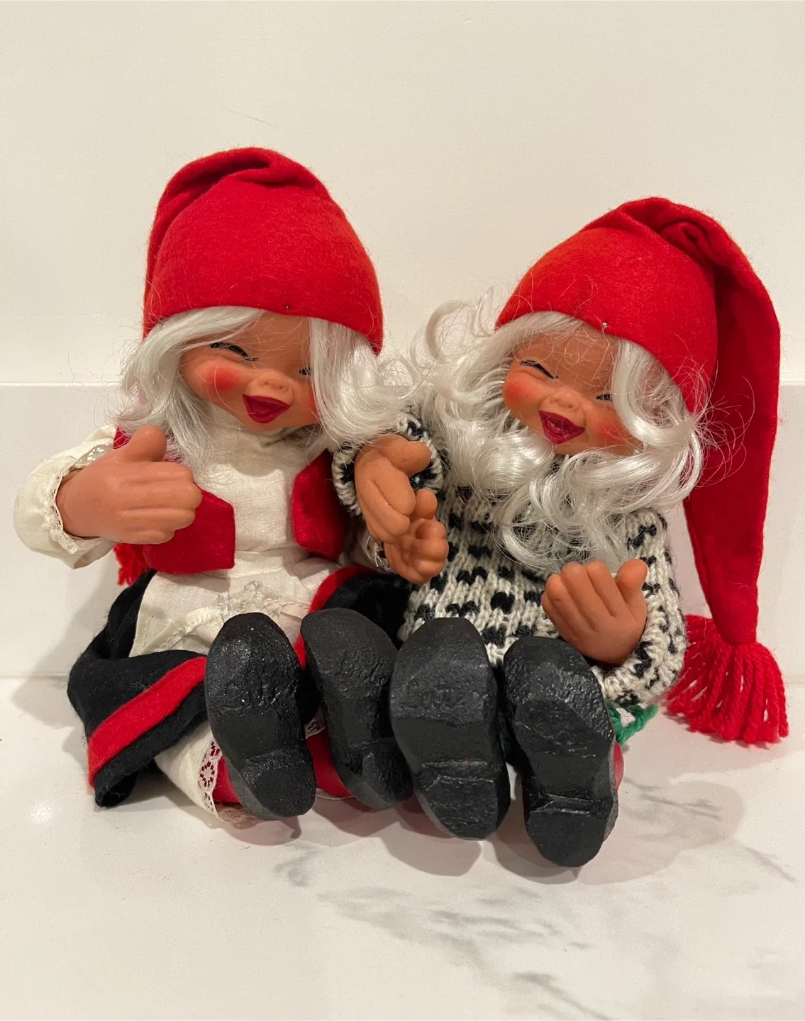 Antique decorative dolls from Norway