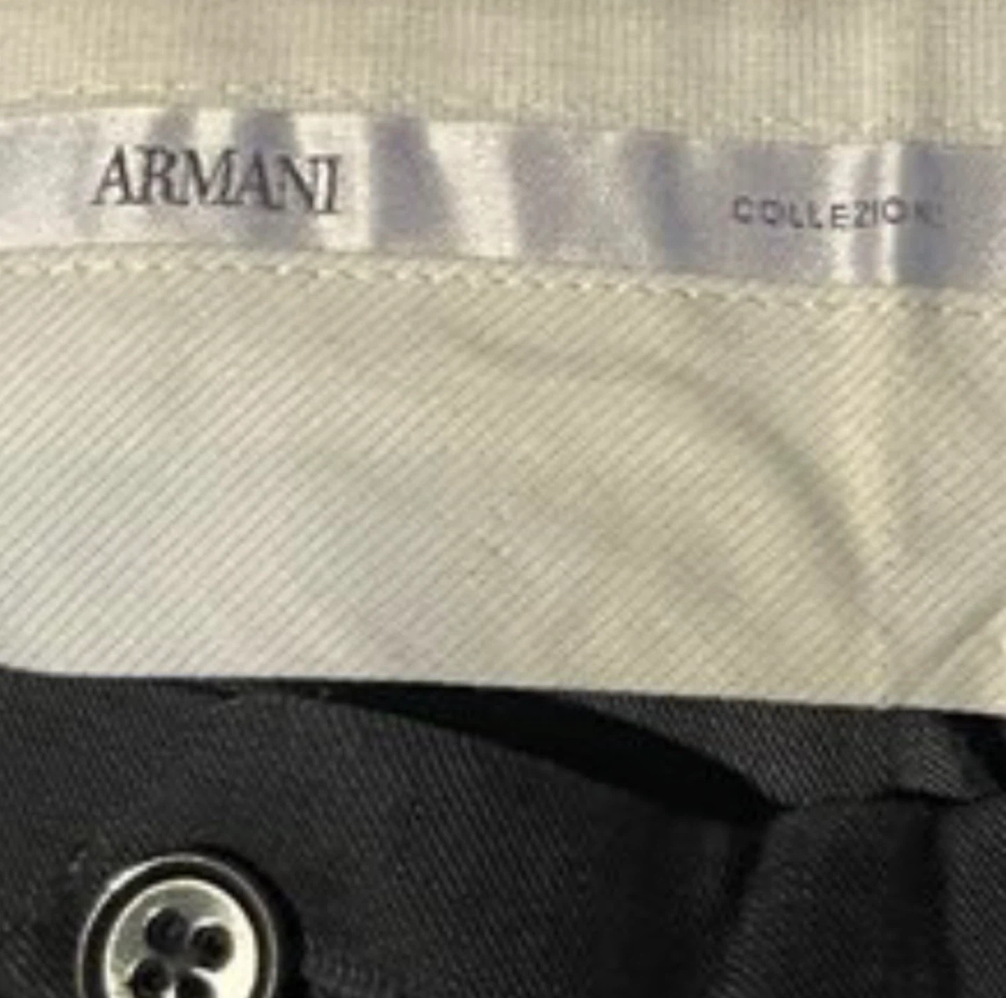 ARMANI MENS DRESS PANTS - SIZE 34 - Like New - photo 3