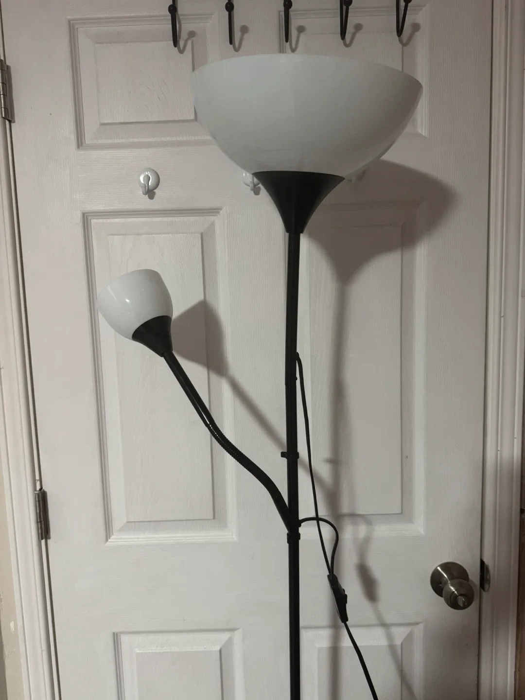 IKEA BLACK FLOOR LAMP- Sleek Black Design- 🚨MUST GO!🚨 image indicator(4)