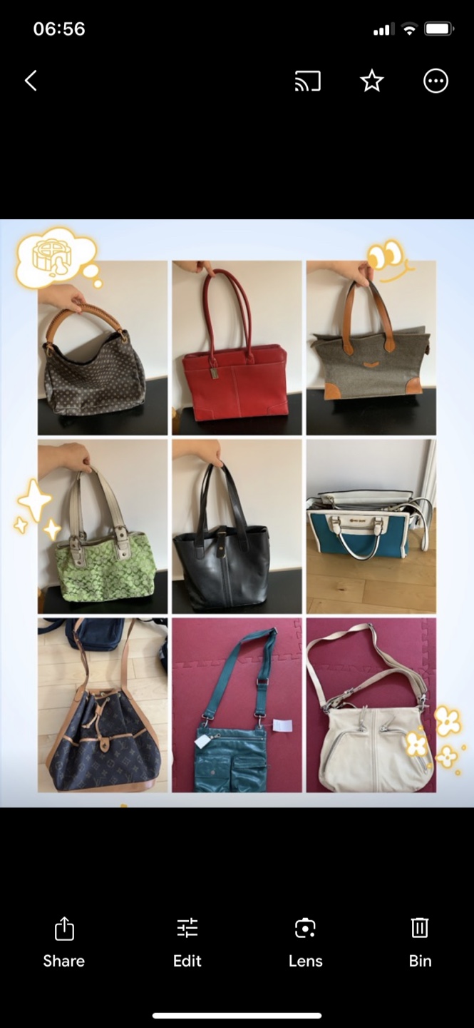 Assorted Used Handbags