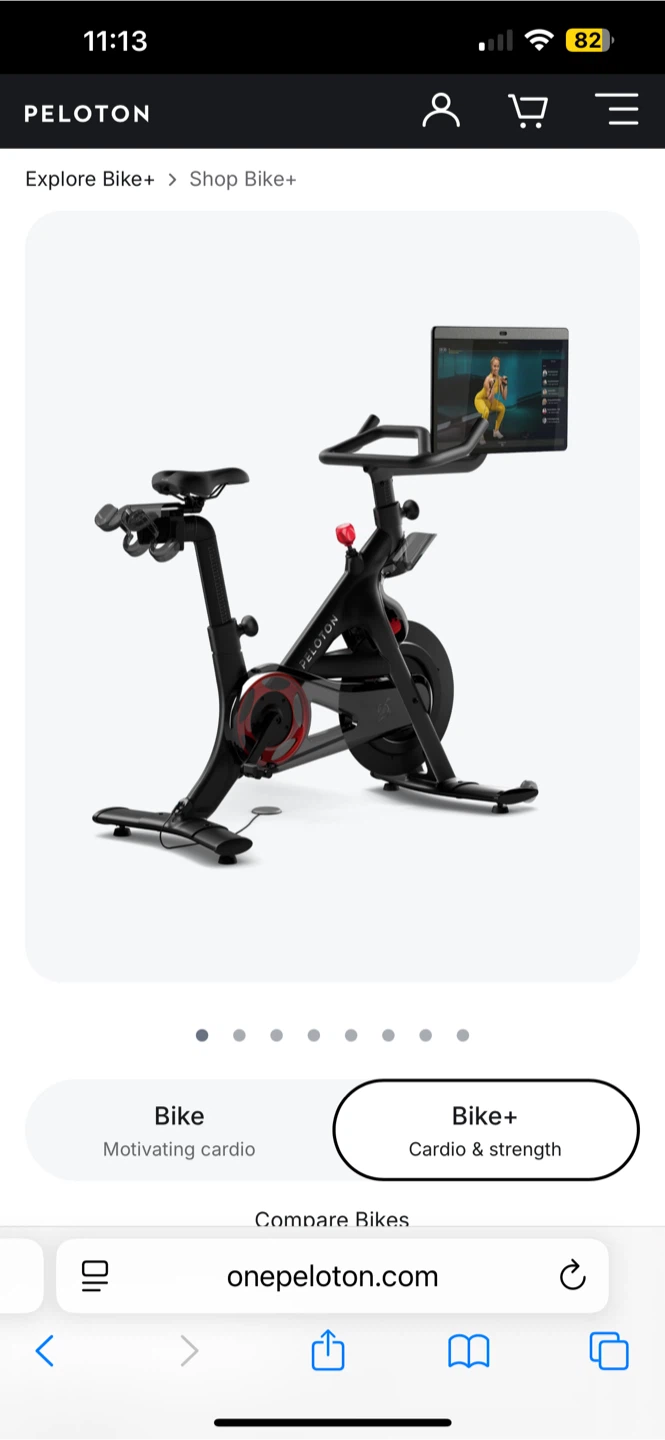 Peloton Bike+