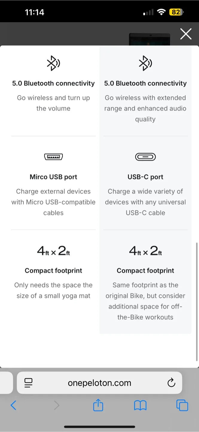 Peloton Bike+ image indicator(9)