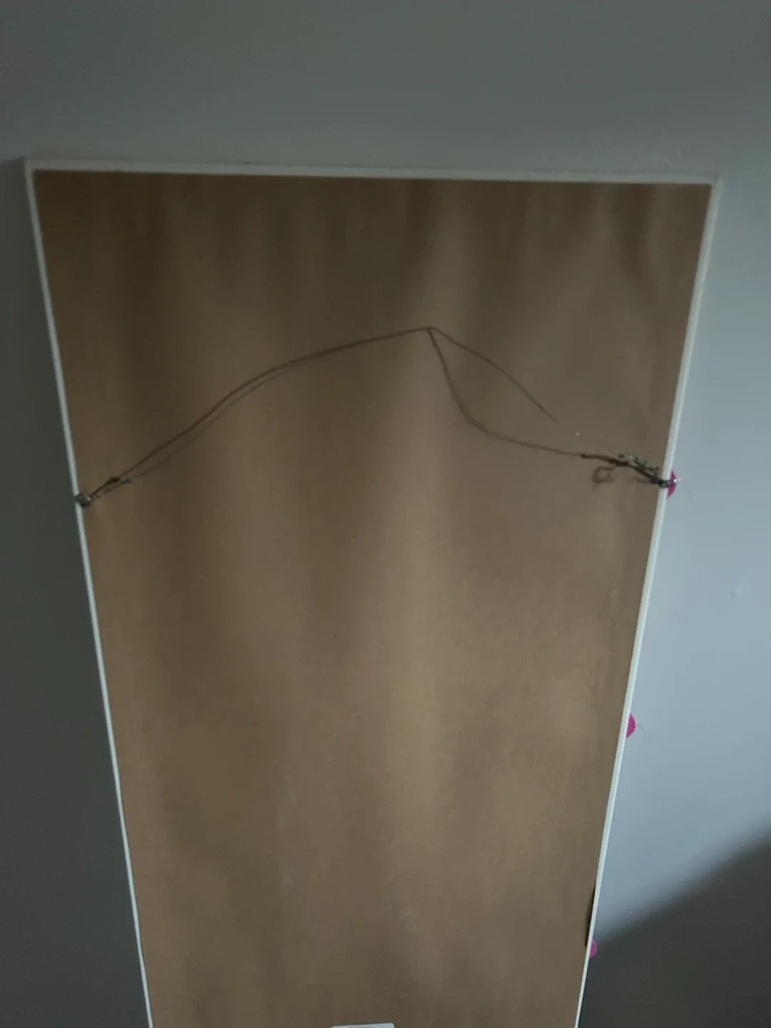 White Framed Full Length Mirror image indicator(5)