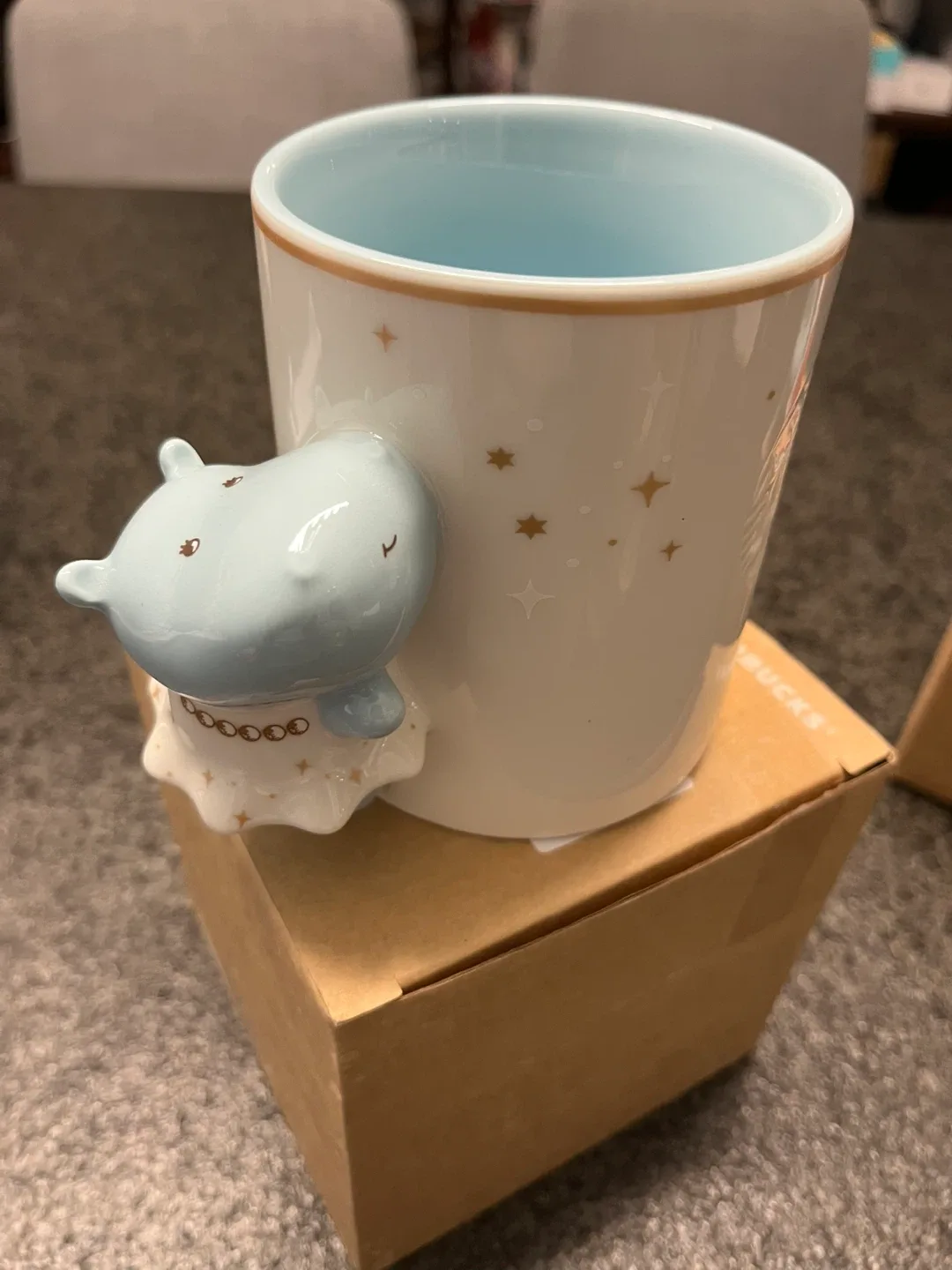 Starbucks Hippo Mug Set - New in Box! image indicator(2)