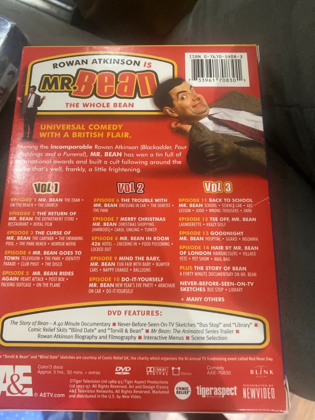 Mr. Bean DVD Collection - Volumes 1-3 image indicator(2)