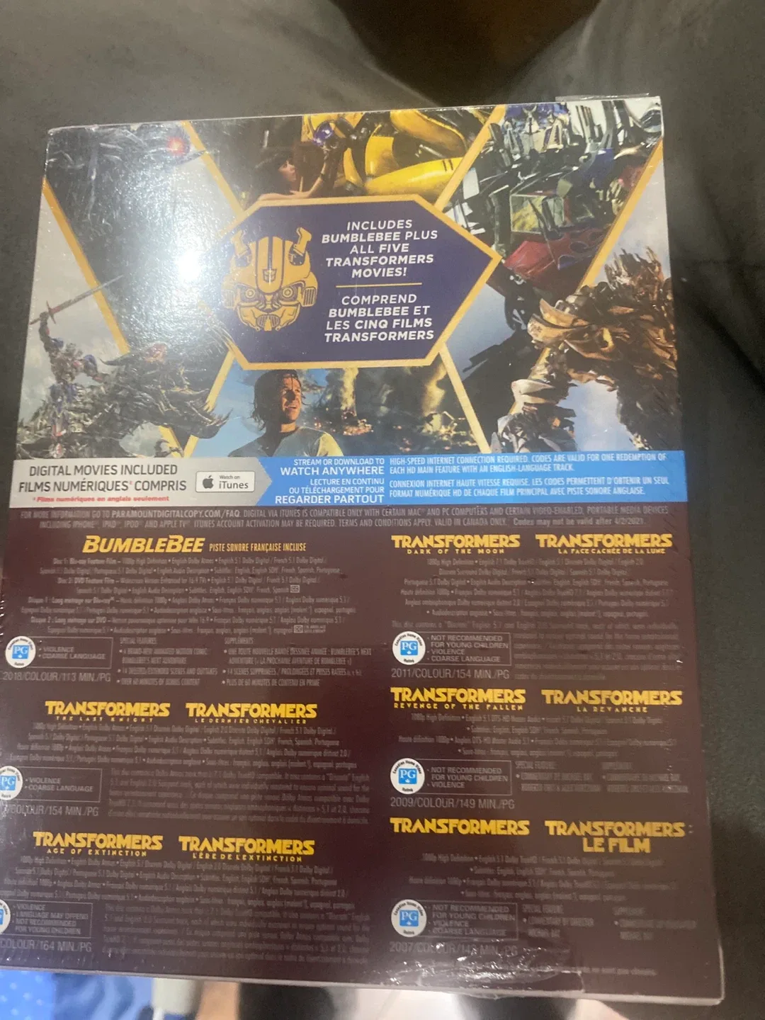 Transformers 6-Movie Blu-ray Pack image indicator(2)