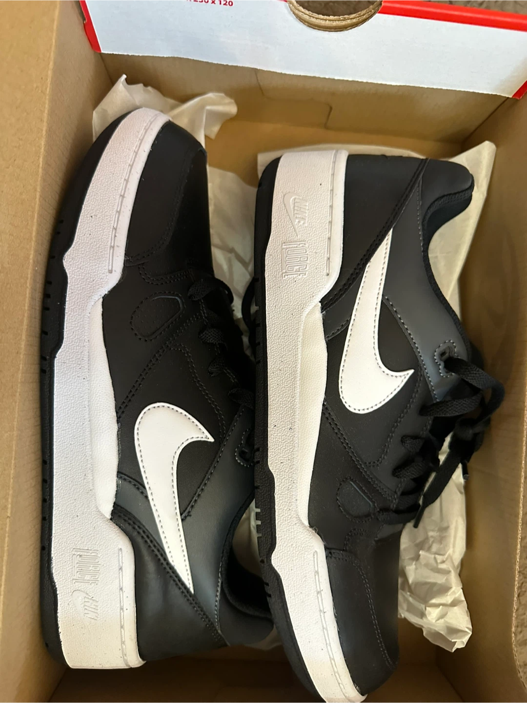 Nike Court Vision Low Next Nature - Black/White