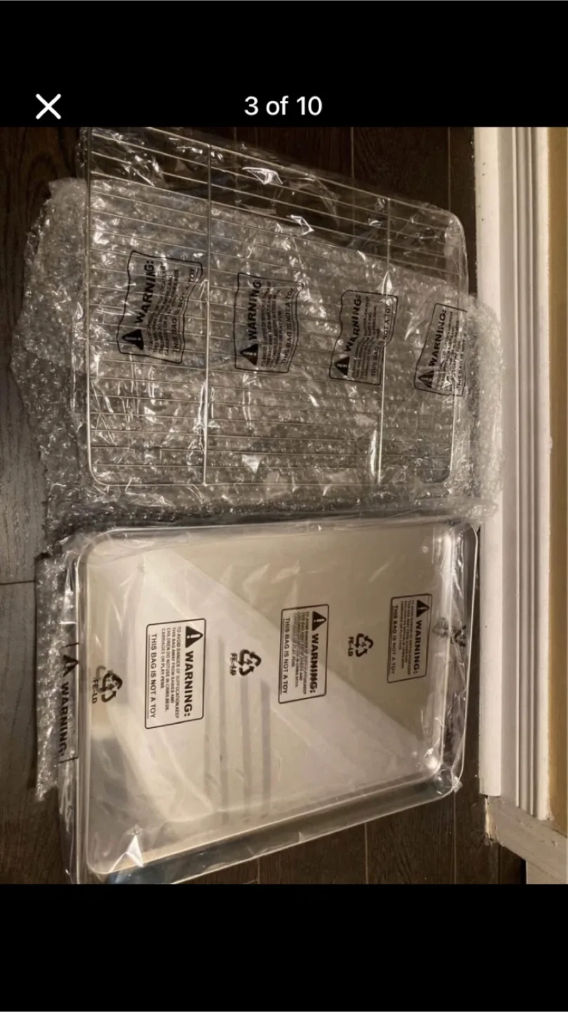 brand new extra large Baking Pan and Rack Set - New thumbnail