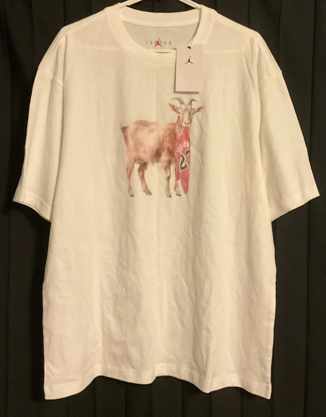 Jordan White T-Shirt - Size Large thumbnail