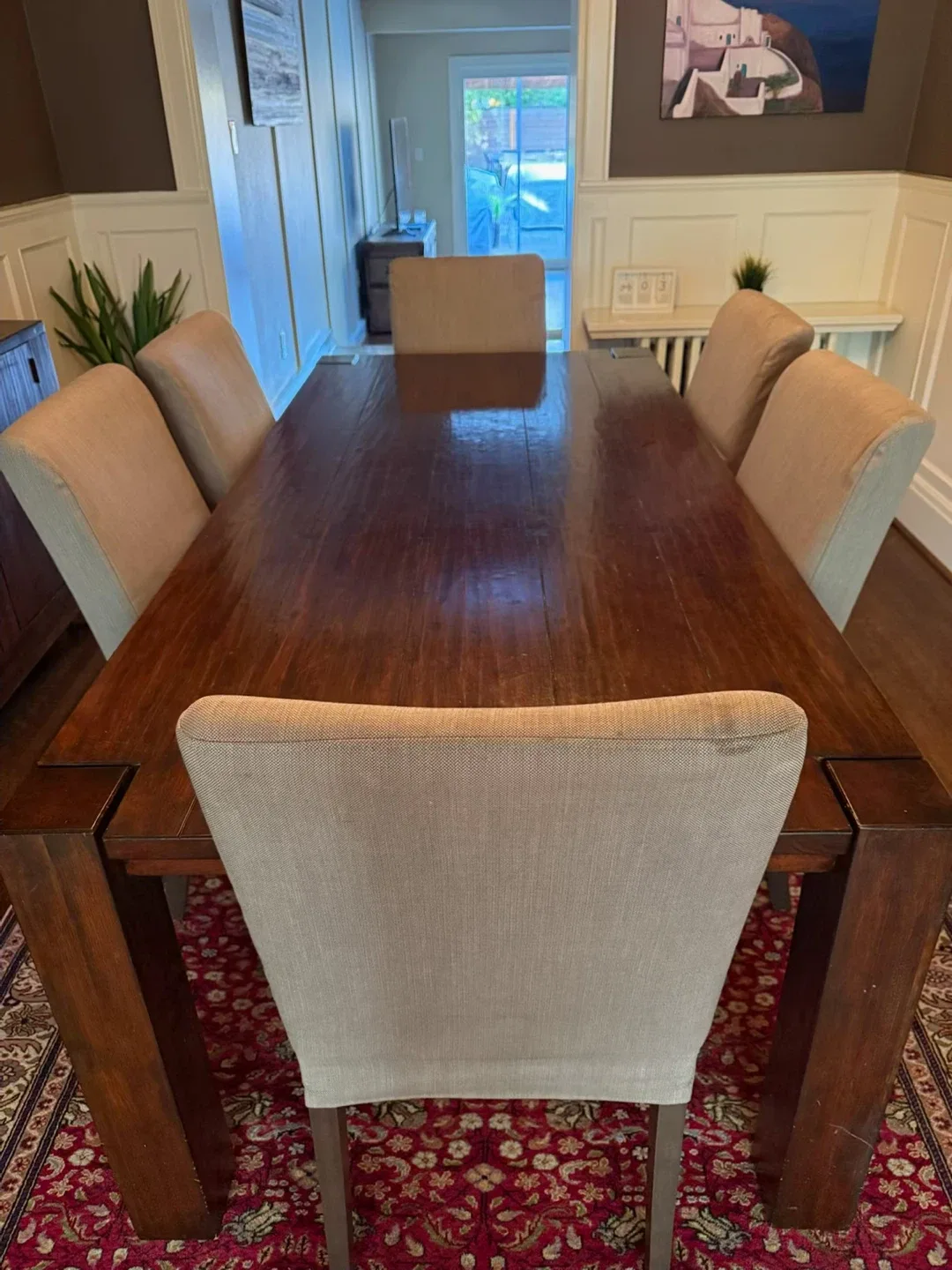 Dining Table with 6 Chairs & Buffet image indicator(3)