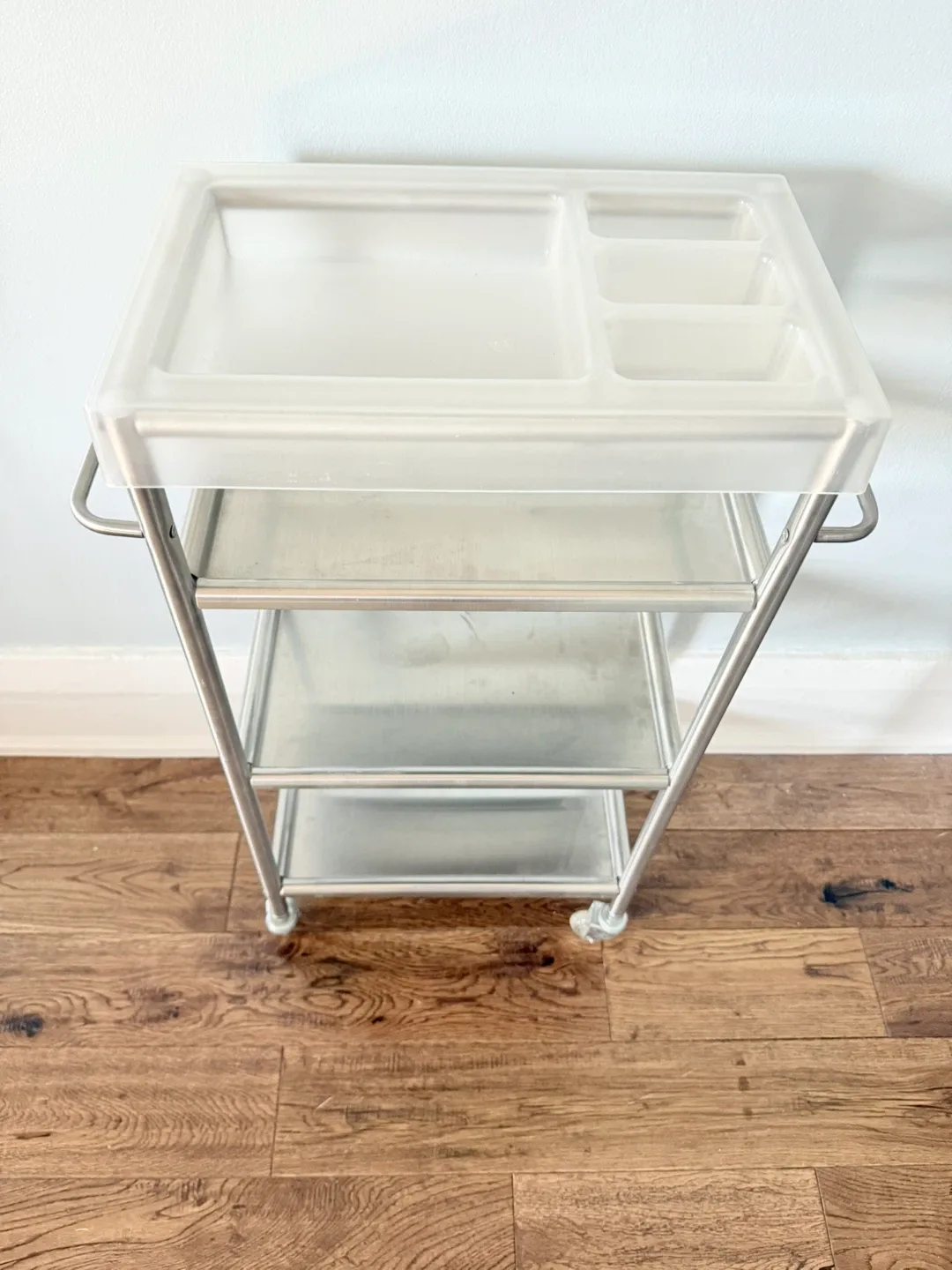 Ikea Raskog Kitchen Cart - Silver image indicator(3)
