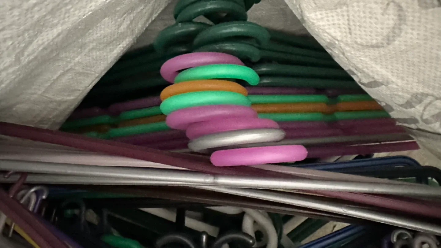 Mixed Lot of Clothes Hangers thumbnail
