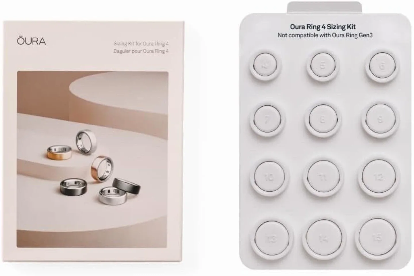 Oura Ring 4 Sizing Kit 🧡 image indicator(3)
