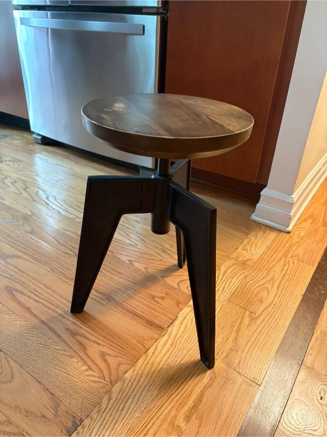 CB2 Industrial Style Adjustable Stool - photo 2
