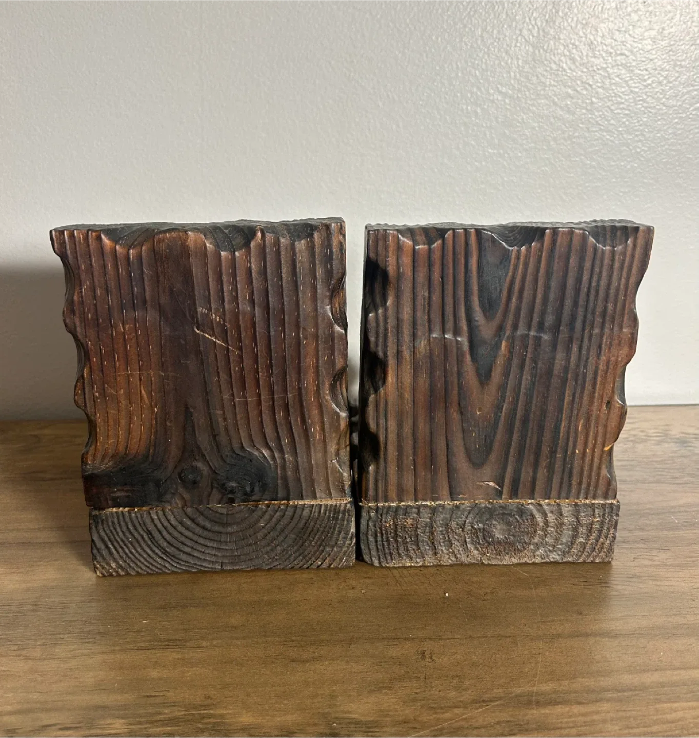 Medieval Style Wooden Bookends - Steal Deal! image indicator(6)