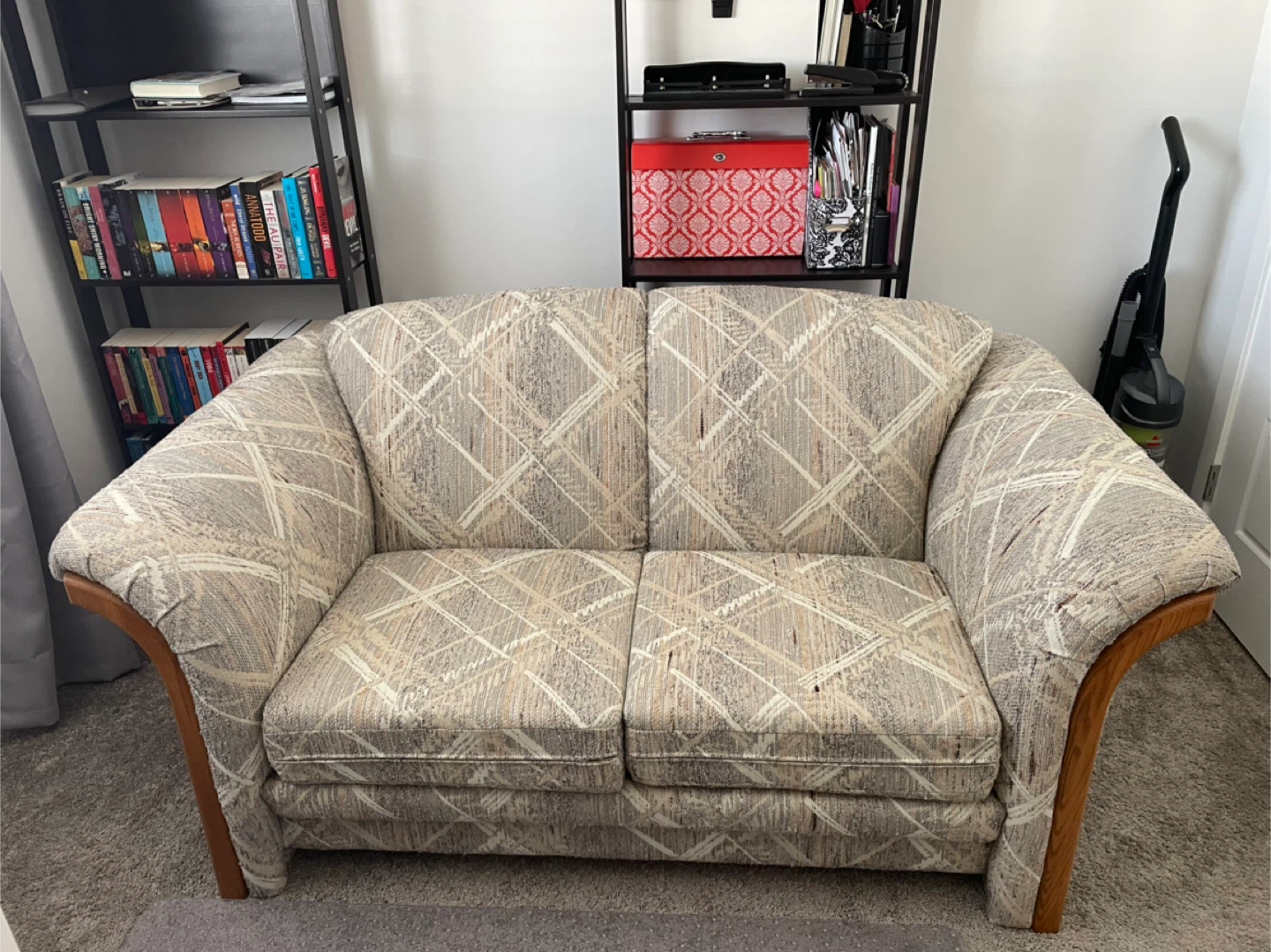 Loveseat - Patterned Fabric