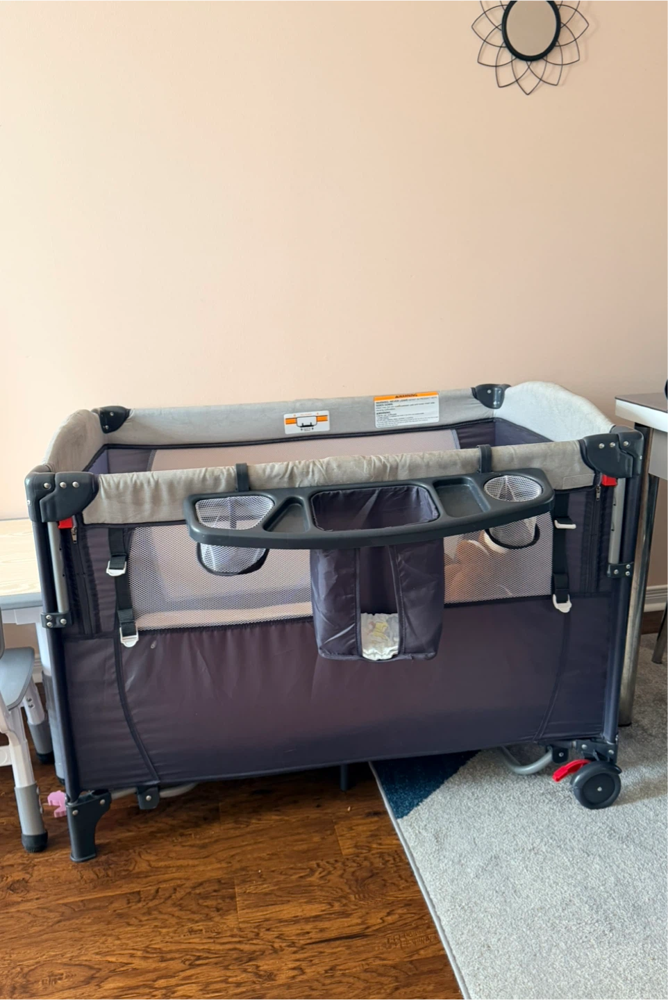 5-in-1 Bassinet/Playpen - In Great Condition