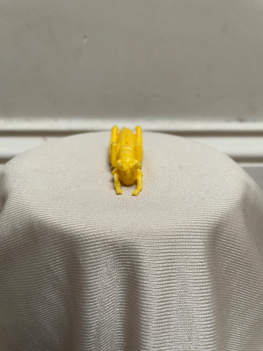 Yellow Plastic Toy Grasshopper - photo 4