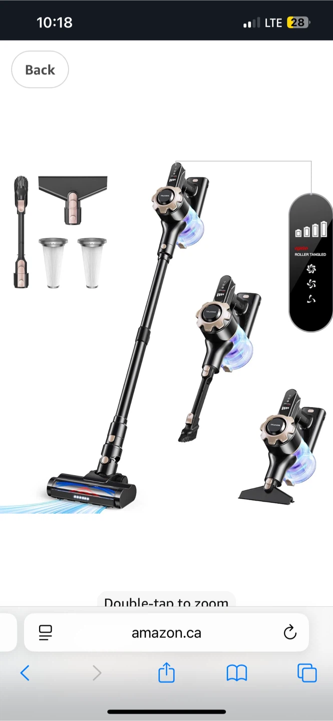 Trucozie T350 Cordless Vacuum Cleaner - New in Box!
