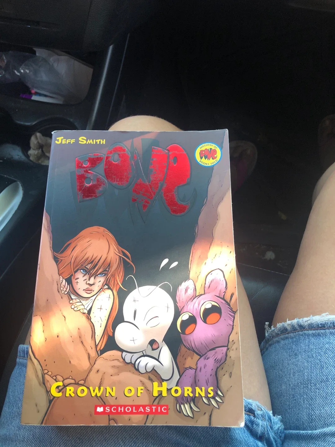 Bone: Crown of Horns (Book Nine) by Jeff Smith thumbnail