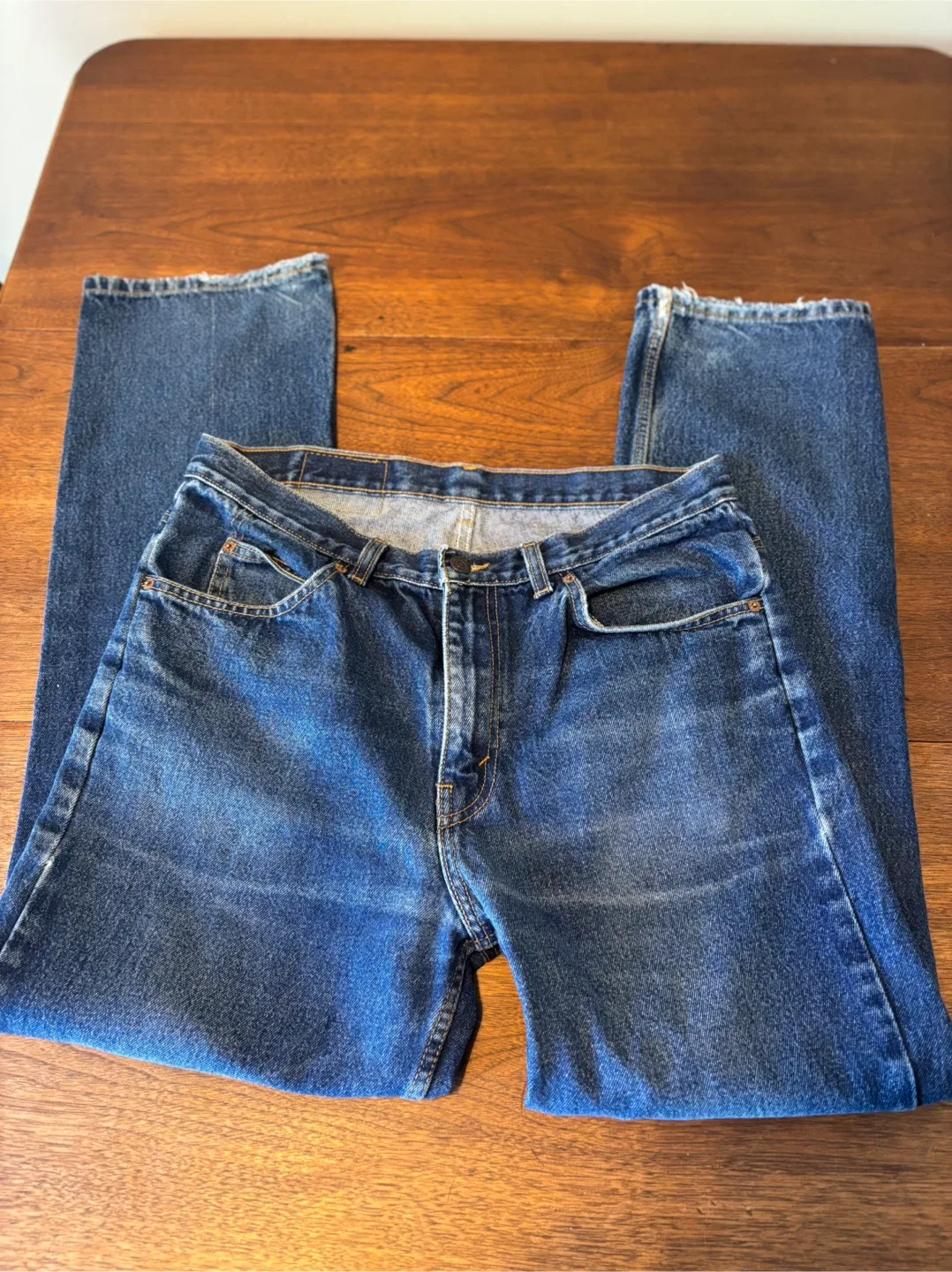 Vintage Orange Tab Levi Strauss & Co. Blue men’s Jeans image indicator(3)