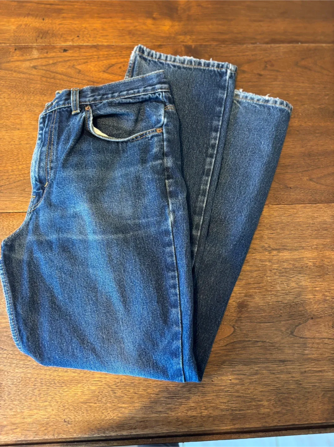 Vintage Orange Tab Levi Strauss & Co. Blue men’s Jeans image indicator(4)