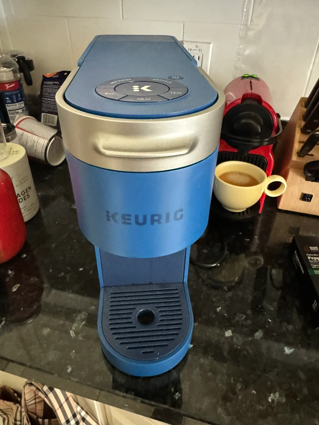 Keurig K-Slim Single Serve Coffee Maker - Blue - photo 3