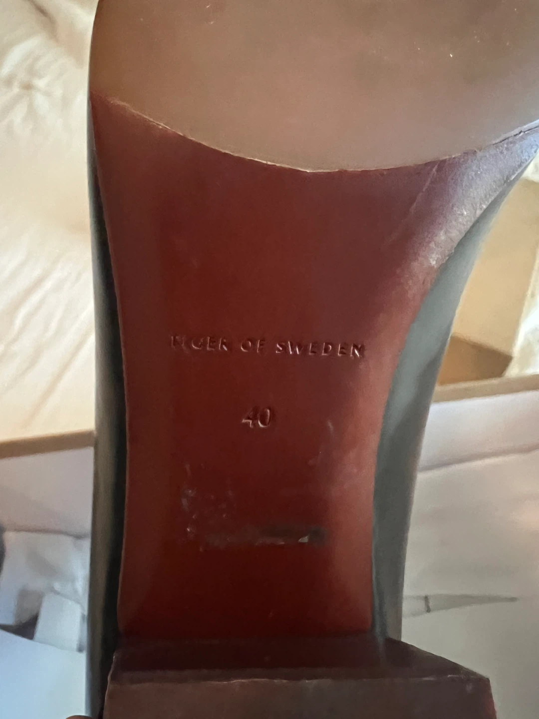 Tiger of Sweden Black Leather Sock Boots - Size 40 - photo 3