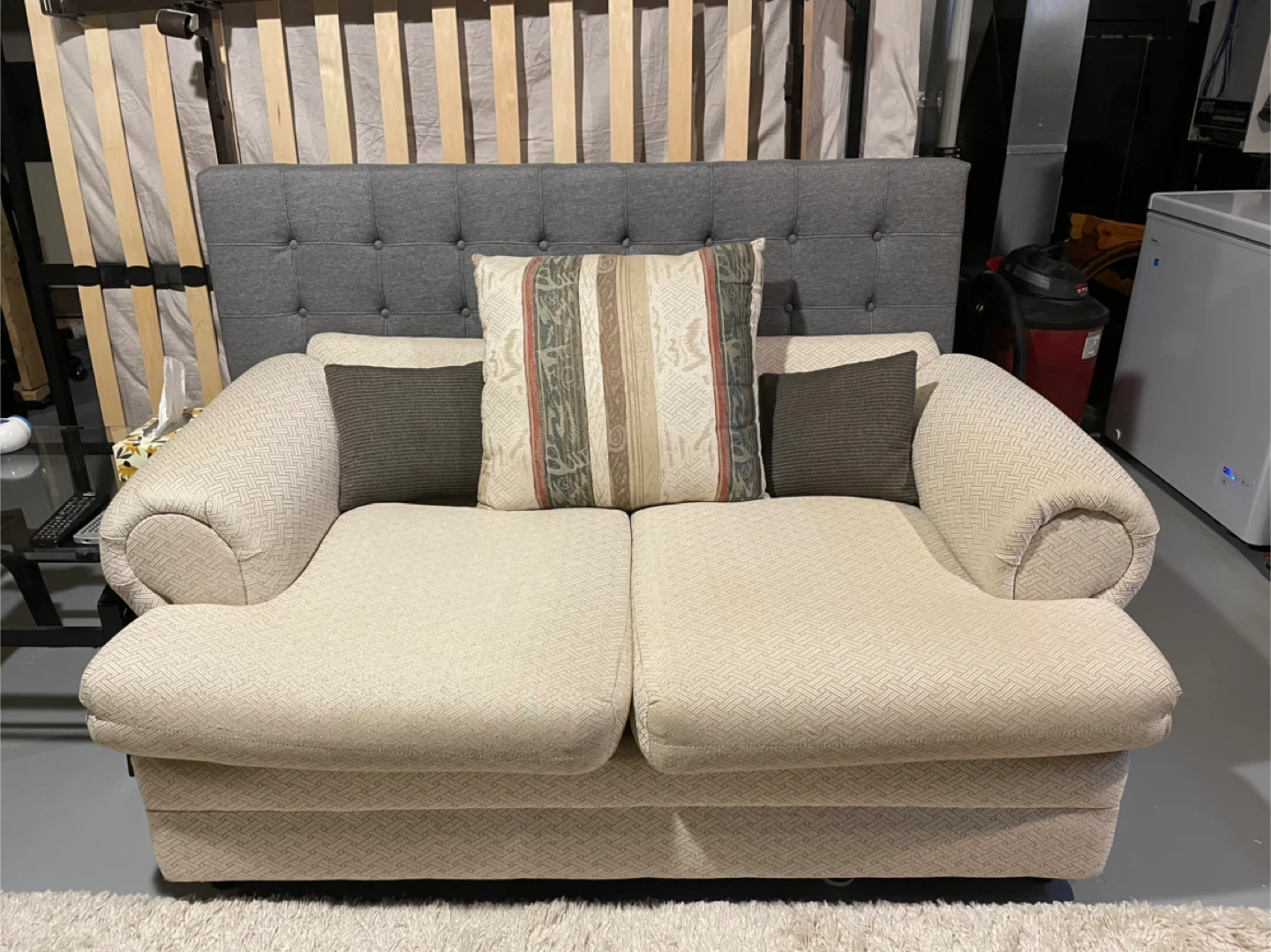 Loveseat Sofa with Cushions