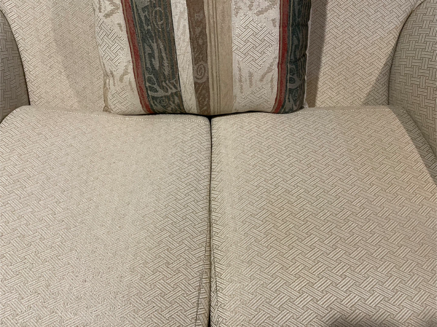 Loveseat Sofa with Cushions - photo 3