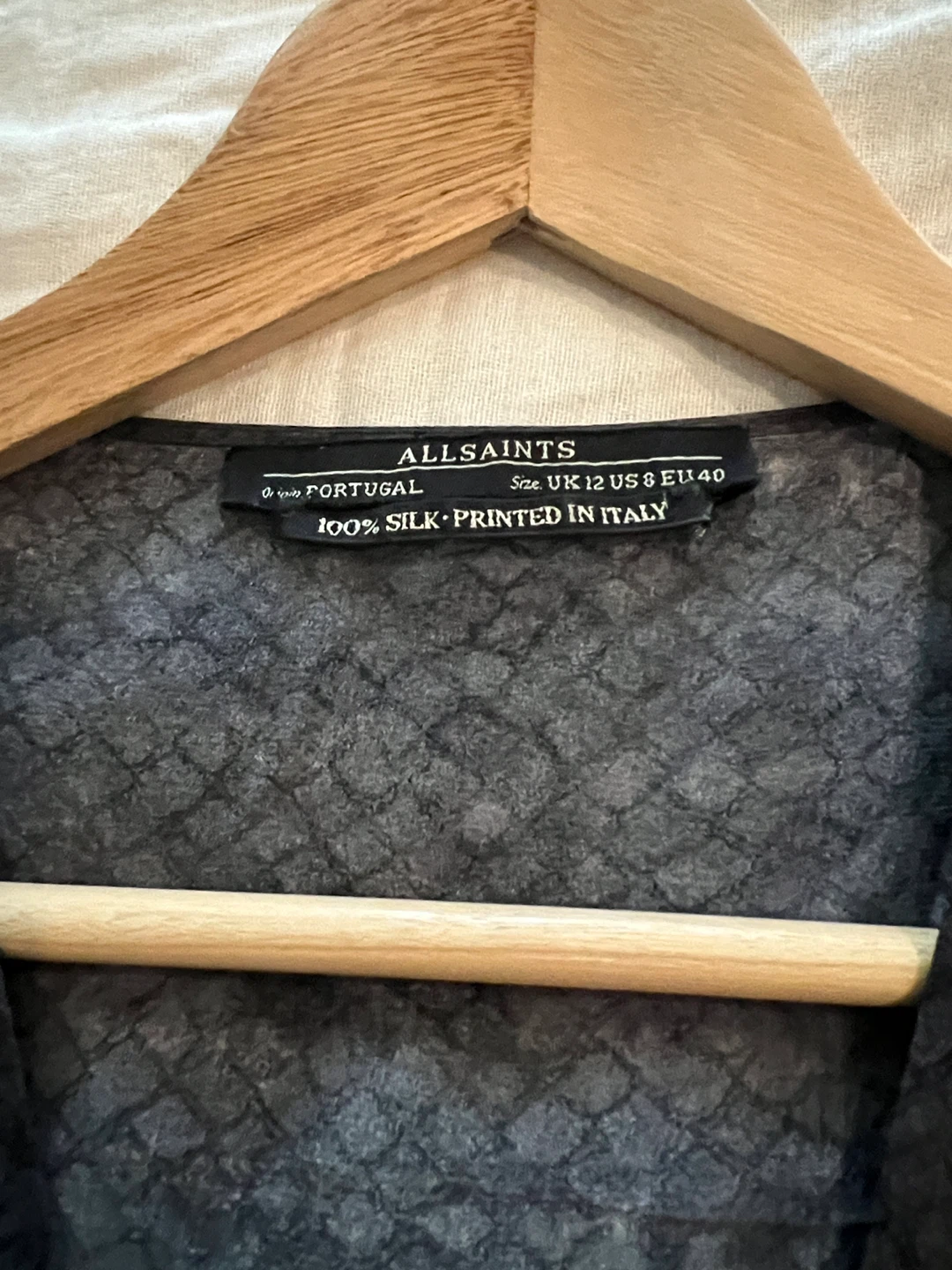 AllSaints Silk Blend Dress - Size 8 - photo 2