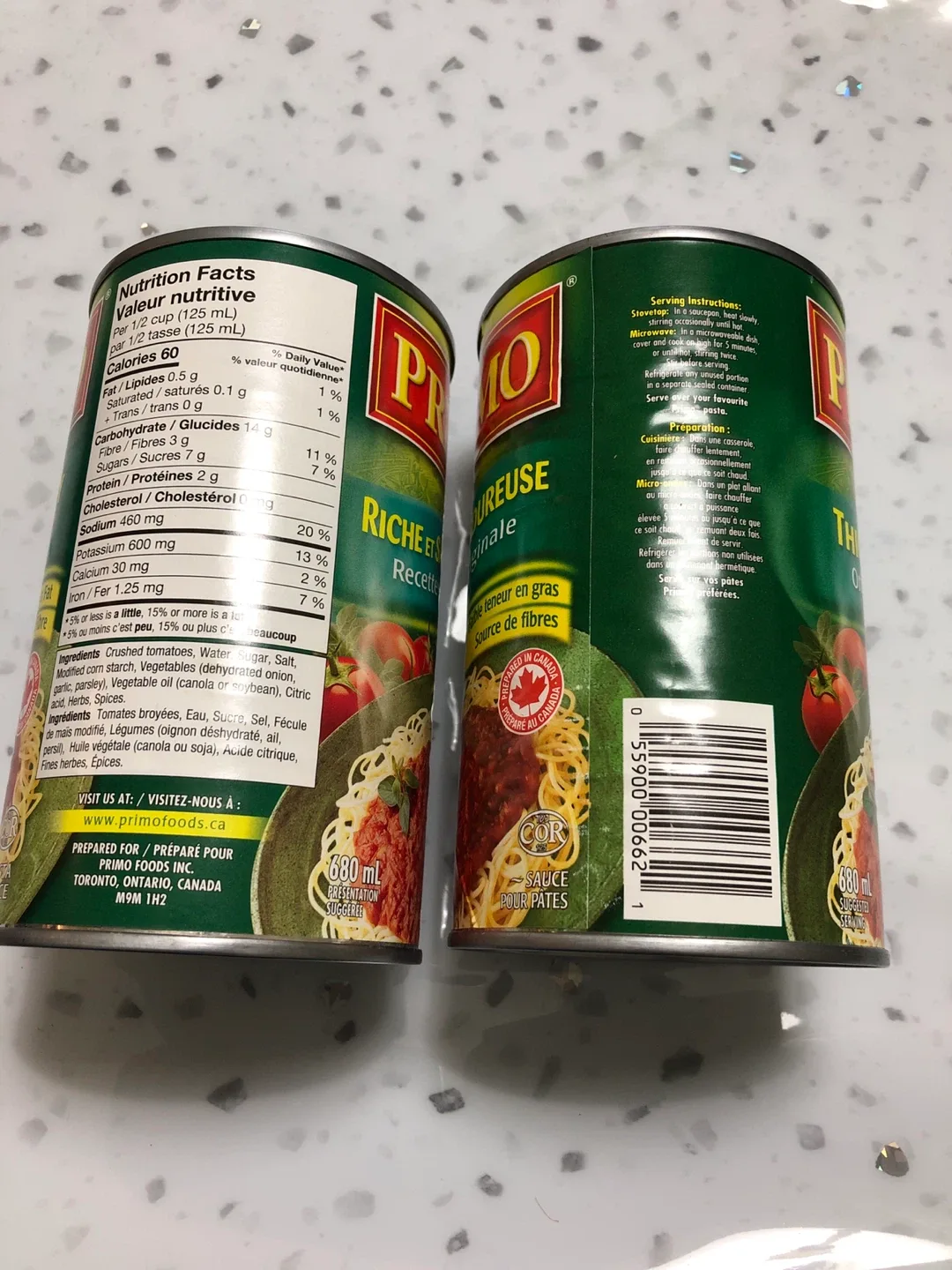 2 Primo Pasta Sauce - Riche et Savoureuse & Thick & Zesty image indicator(2)