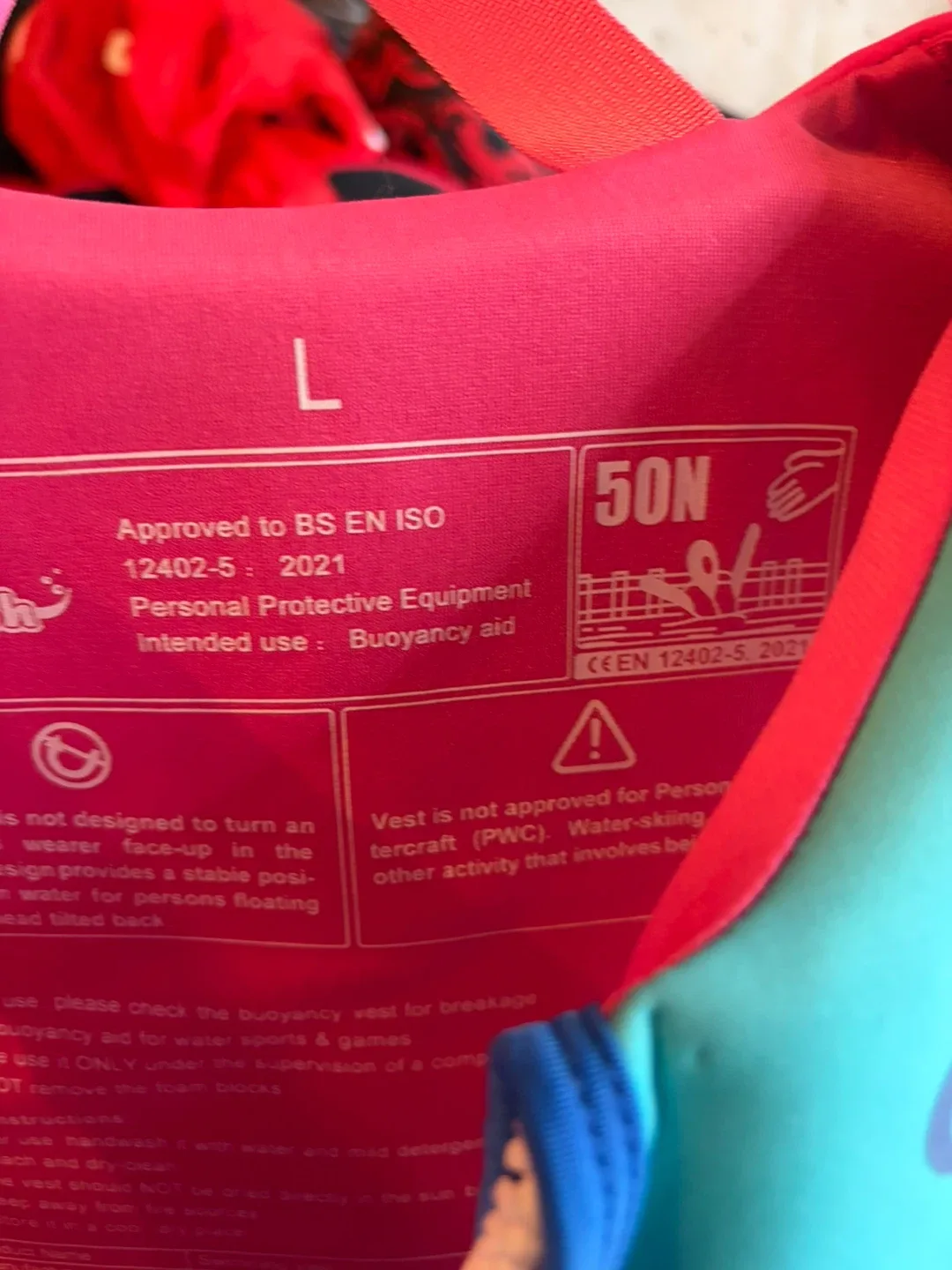 Hey Splash! Kids Life Jacket - Size L image indicator(3)