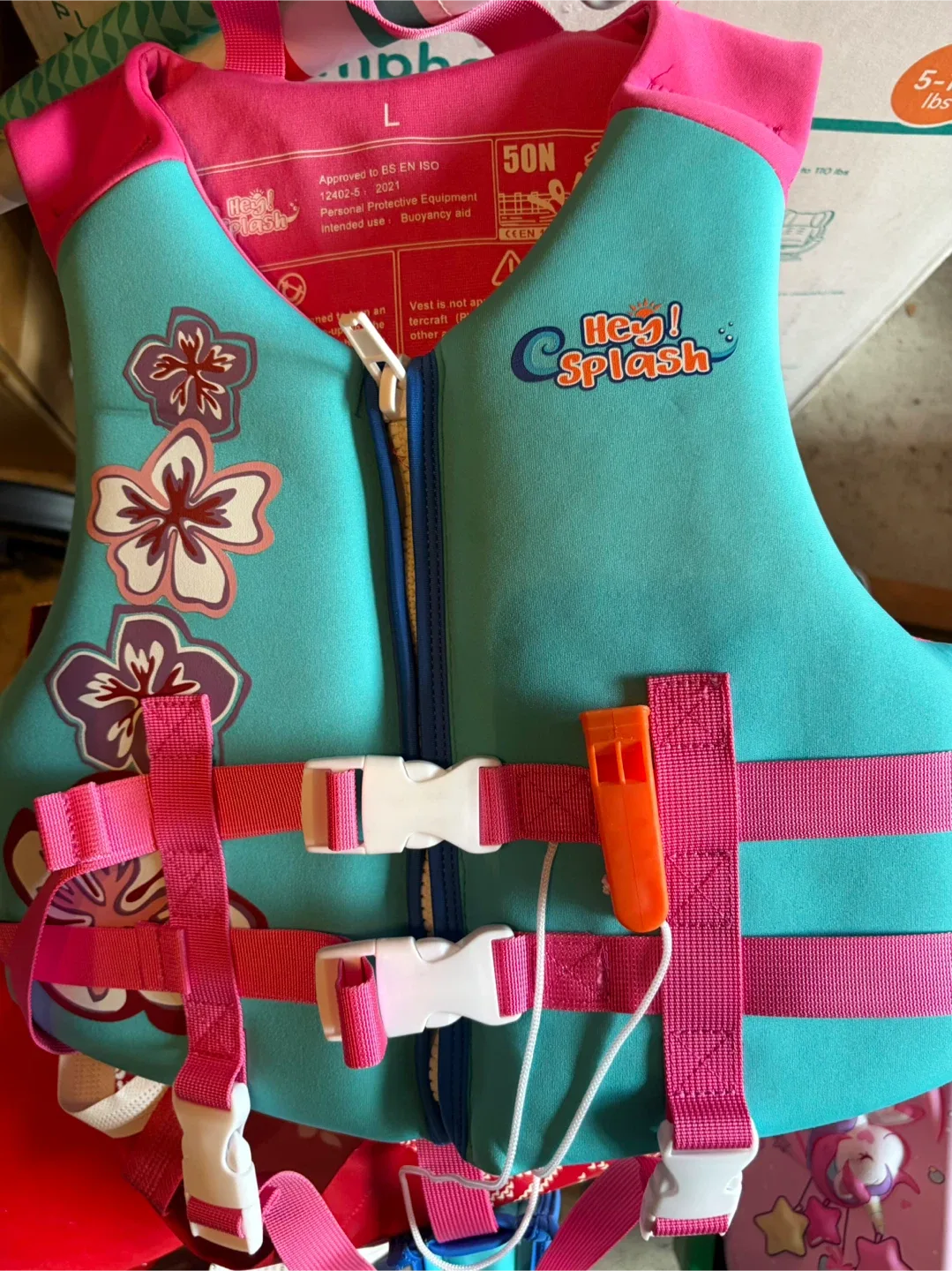 Hey Splash! Kids Life Jacket - Size L thumbnail