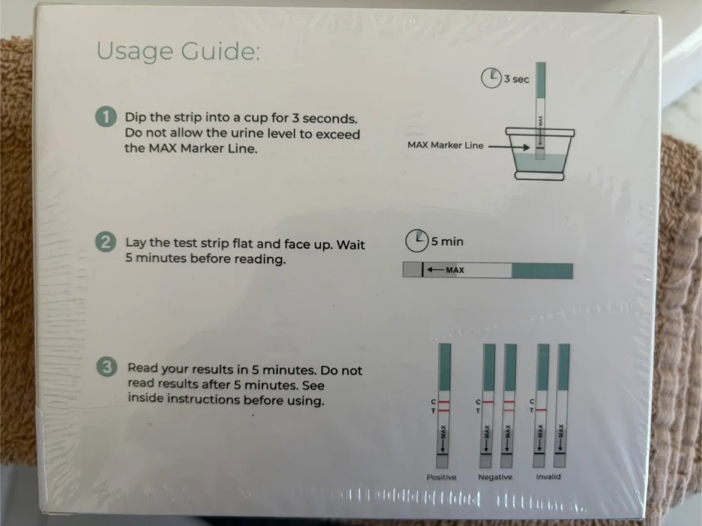 New Wondfo 50 Ovulation Strips - Self-Checking Predictor Kit image indicator(2)