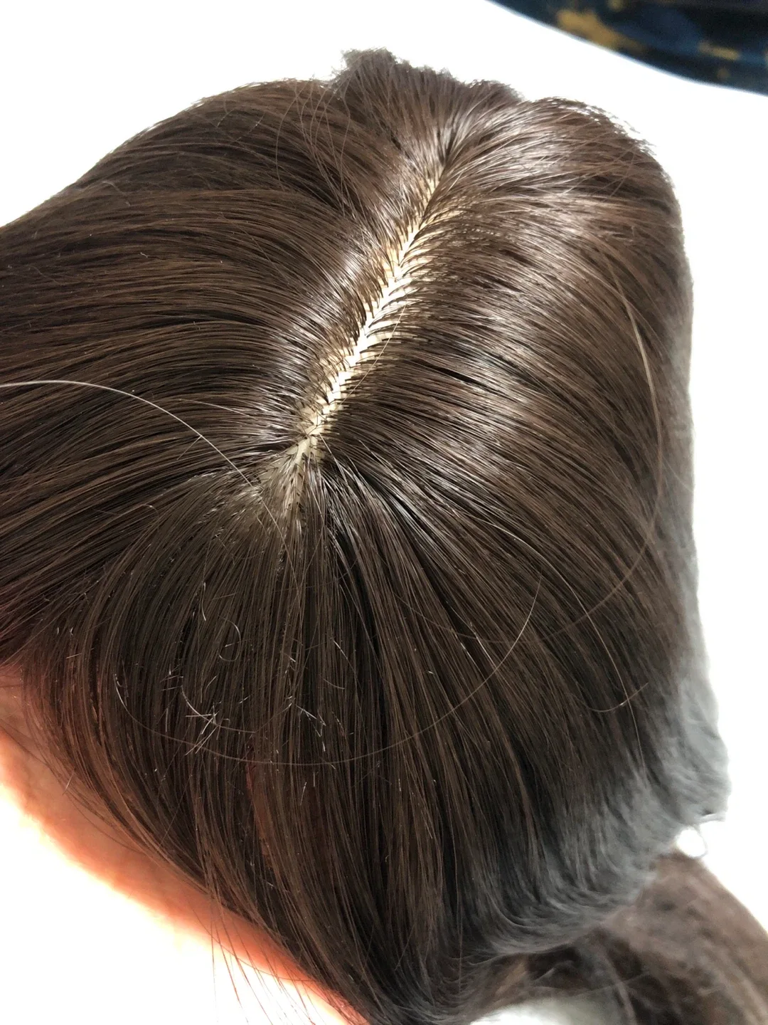 New! Long hair Brown Wig / dark brown thumbnail