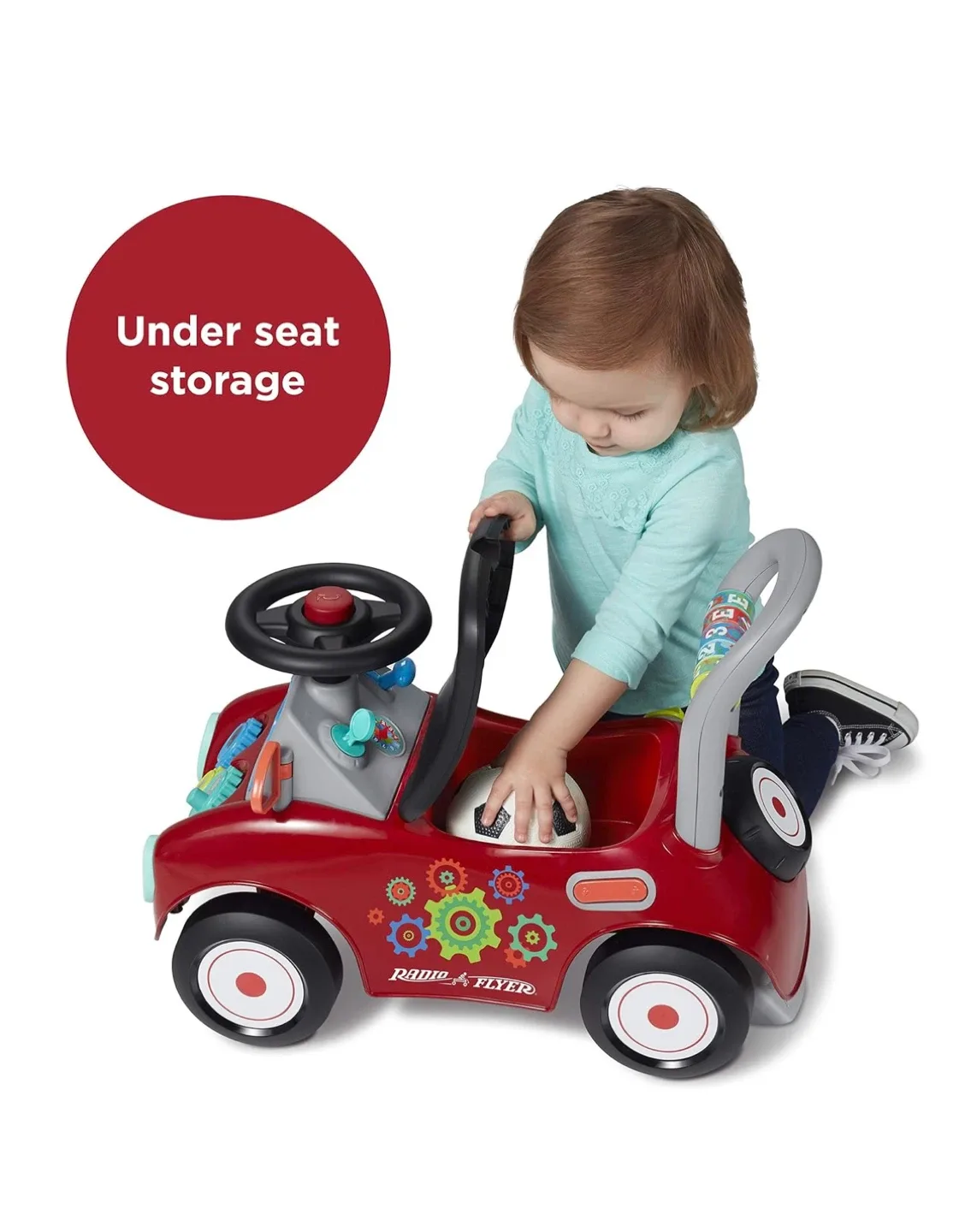 Radio Flyer Busy Buggy Ride-On Toy image indicator(5)