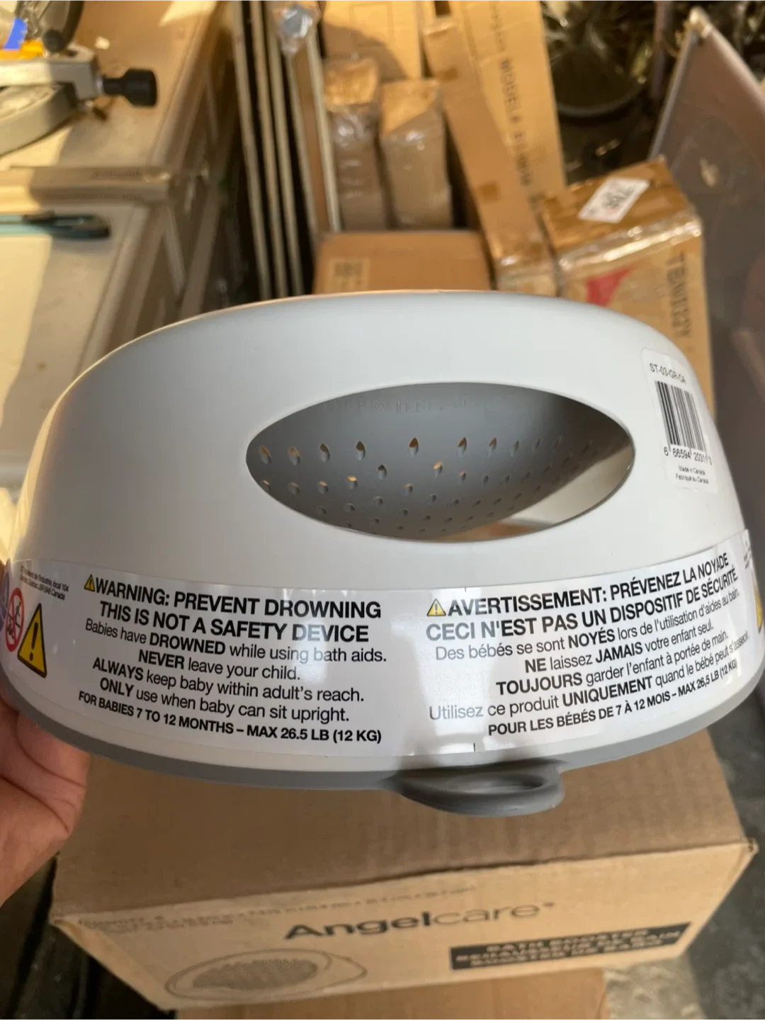 Angelcare Baby Bath Booster Seat - 7-12 Months image indicator(3)