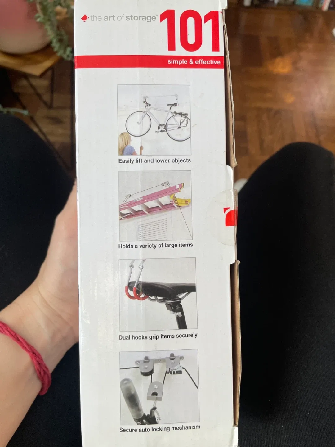 Bike hanger ceiling mount image indicator(3)