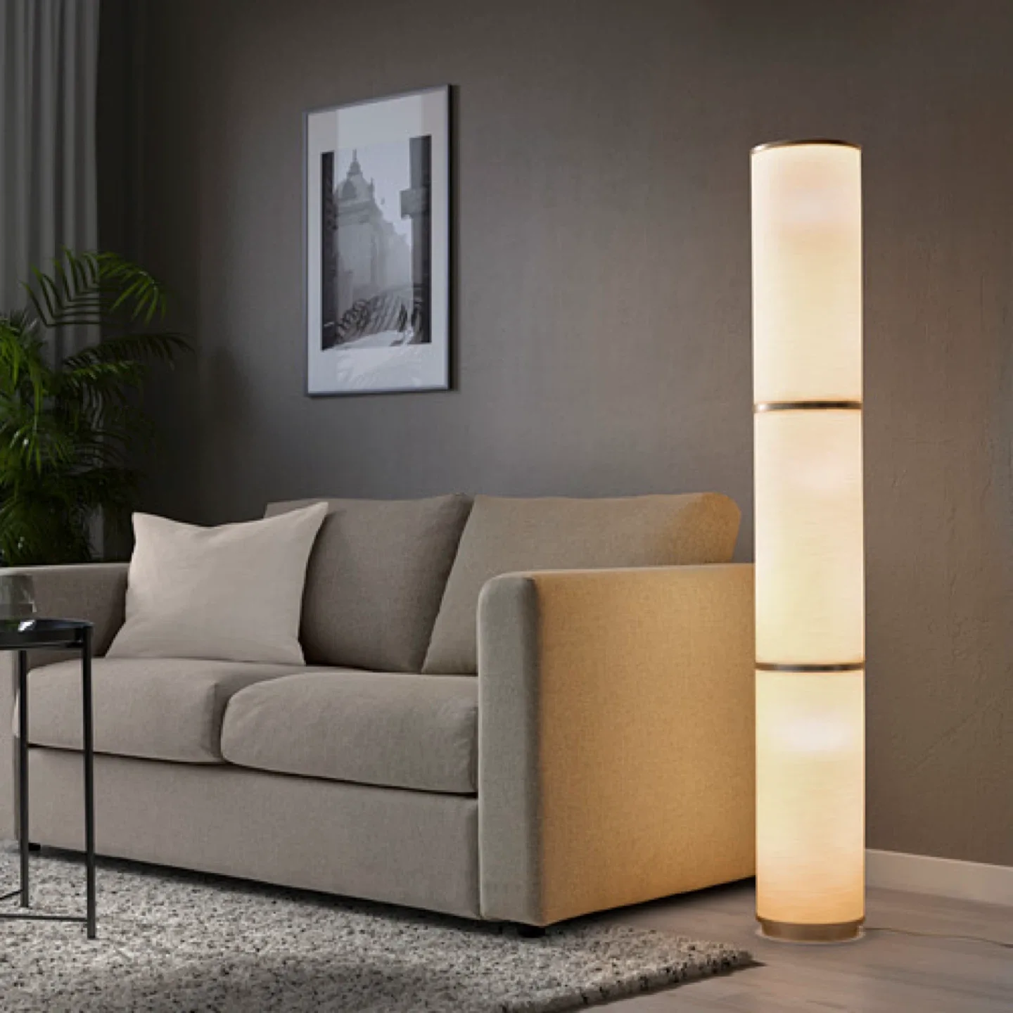 3 Modern Cylinder Floor Lamps thumbnail