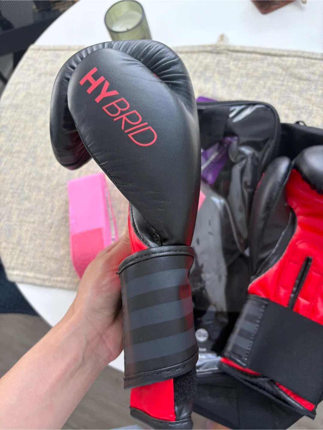 Adidas Boxing Gloves w/ Hand Wraps image indicator(4)