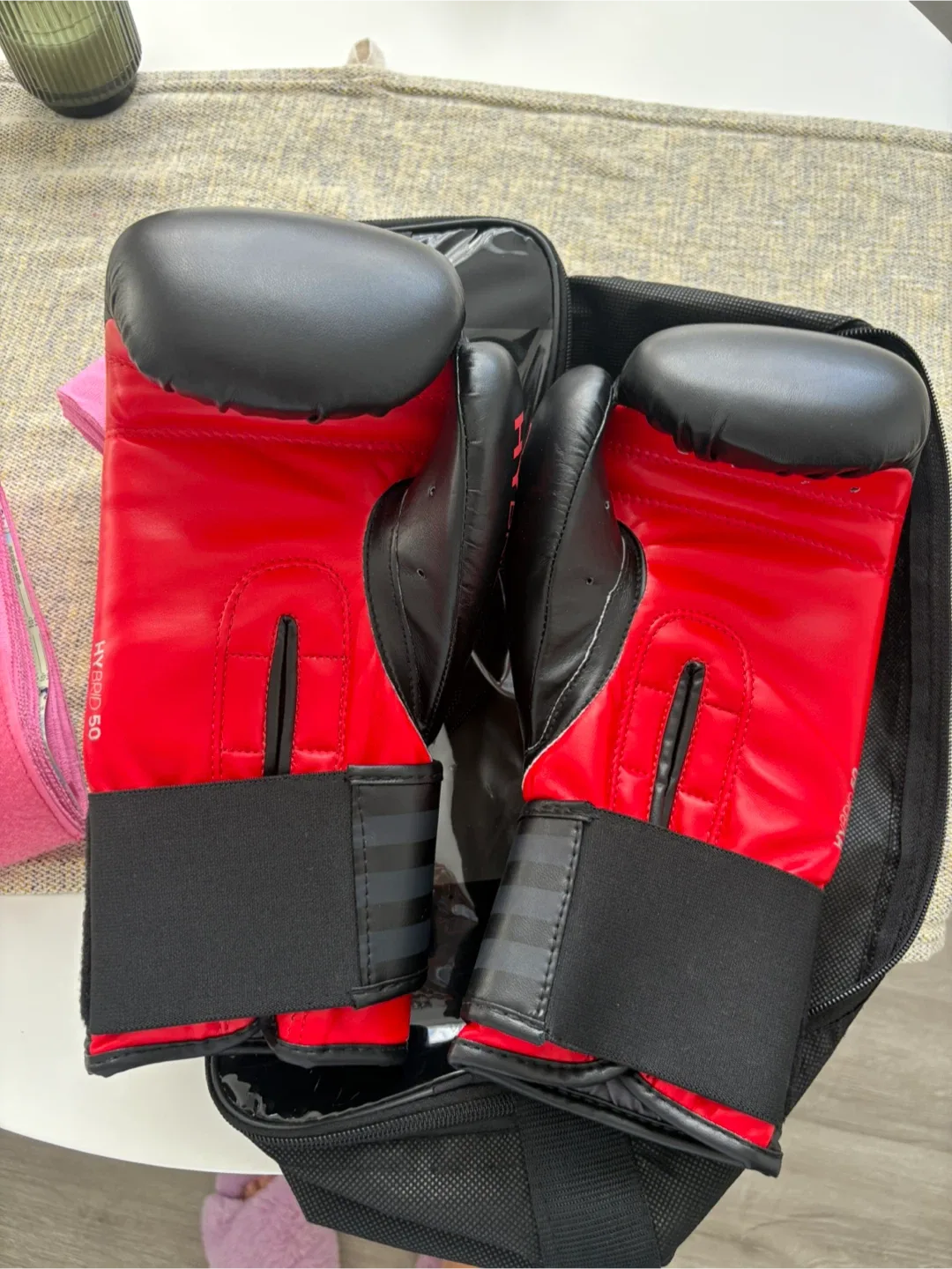 Adidas Boxing Gloves w/ Hand Wraps image indicator(2)