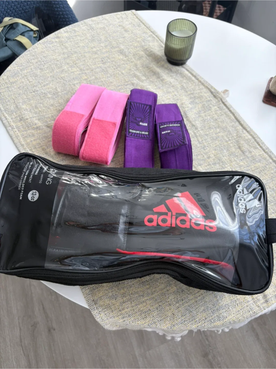 Adidas Boxing Gloves w/ Hand Wraps image indicator(8)