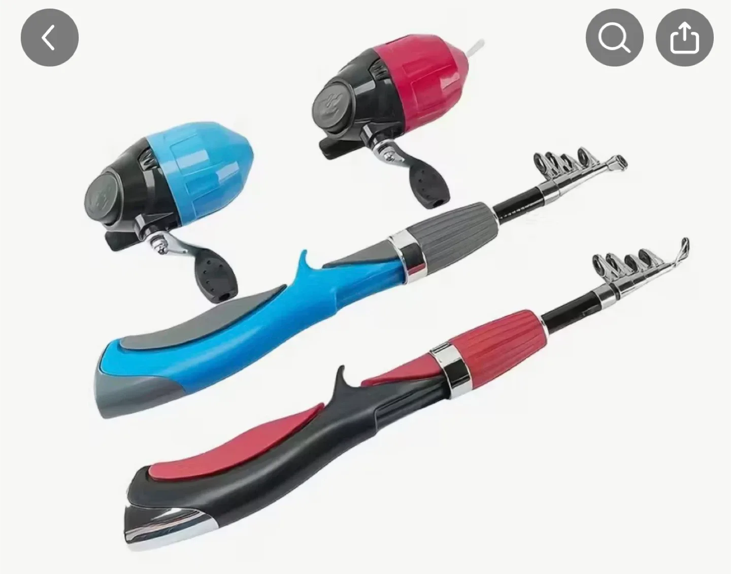 Telescopic Fishing Rod and Reel Combo