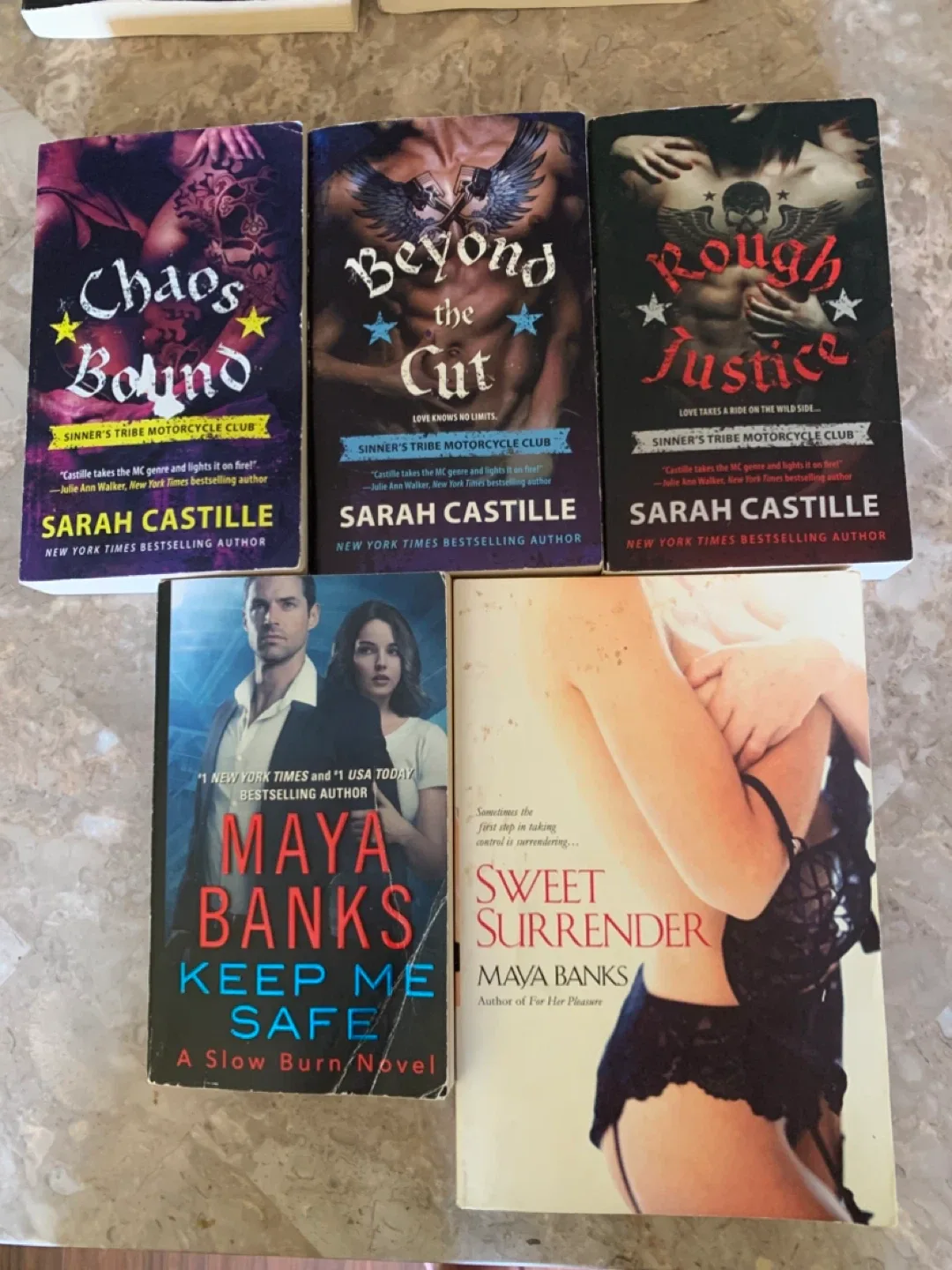 Lot of Erotic Romance Novels image indicator(4)