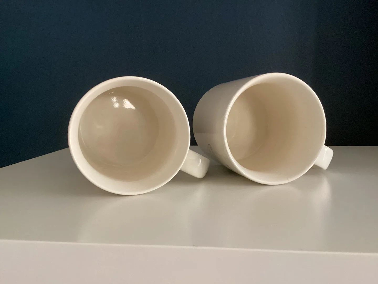 Collectible Set of Two Starbucks Squiggle Mugs 🥕 image indicator(4)